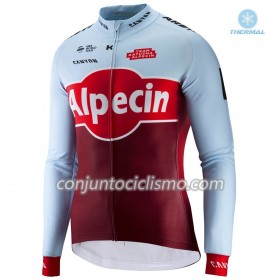 Maillot Invierno Termico 2018 Team Katusha Alpecin N001